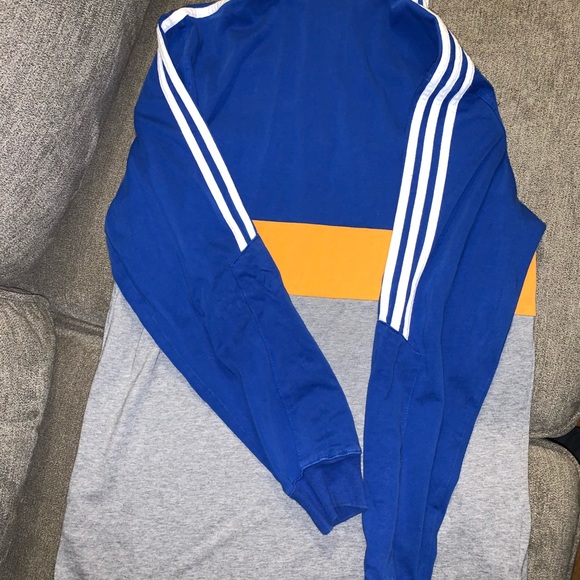 Adidas Originals Long Sleeve Polo - Picture 4 of 5